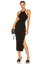 view 1 of 3 Framed Rib Tank Dress in Black