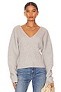 view 1 of 4 Double V Sweater in Wolf