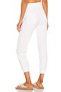 view 3 of 4 Ribbed Jogger in White