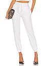 view 1 of 4 Vital Rib Jogger in White