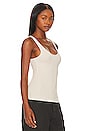 view 2 of 4 No Bra Club Tank in Limestone