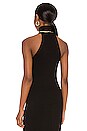 view 3 of 4 Alloy Rib Sleeveless Turtleneck Tank in Black