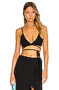 view 1 of 4 The Wrap Bralette in Black