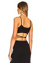 view 3 of 4 The Wrap Bralette in Black