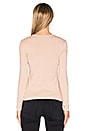 view 3 of 4 Long Sleeve Crewneck Tee in Soft Camel