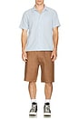 view 4 of 4 Folsom Denim Shorts in Khaki
