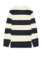 view 2 of 4 Mo Long Sleeve Rugby Pullover in Off White