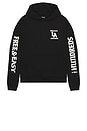 view 5 of 5 x Free And Easy Don't Trip Hoodie in Black