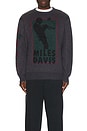 view 3 of 3 x Concord Records Miles Davis Mohair Sweater in Black