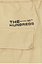 view 3 of 7 Wide Cargo Pants in Pale Khaki