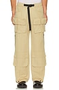 view 4 of 7 Wide Cargo Pants in Pale Khaki