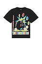 view 1 of 3 Santee Adam Tee in Washed Black