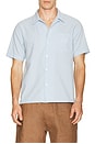 view 4 of 5 Colima Woven Shirt in Light Blue