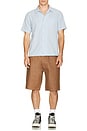 view 5 of 5 Colima Woven Shirt in Light Blue