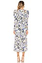 view 3 of 3 ROBE VALENTINA in Bluebell