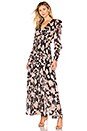 view 1 of 4 Harvest Moon Gown in Black Multi