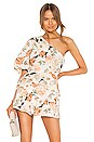 view 1 of 4 Night Cap One Shoulder Top in Eden Floral Ivory