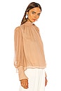 view 2 of 4 Goddess Blouse in Rugby Tan