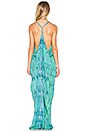 view 4 of 4 Kalapana Maxi Dress in Leo Teal Stone