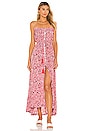 view 1 of 3 Ryden Maxi Dress in Floral Dot Red