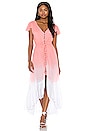 view 1 of 4 New Moon Maxi Dress in Dusty Rose & White Gradasi