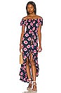 view 1 of 3 VESTIDO RIVERA in Aloha Floral Midnight