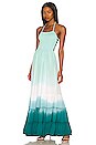 view 1 of 3 Naia Maxi Dress in Aqua Tosca Ombre