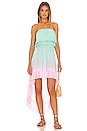 view 1 of 3 Lana Midi Dress in Bermuda & Rose Ombre