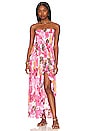 view 1 of 3 ROBE MAXI ERI in Waimea Garden Pink Rust
