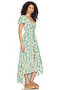 view 2 of 3 MAXIVESTIDO NEW MOON in Floral Teal