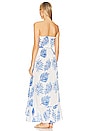 view 3 of 3 Ryden Maxi Dress in Island Palm Blue