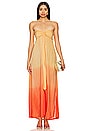 view 2 of 4 x REVOLVE Mele Maxi Dress in Sunset Ombre