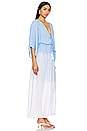 view 2 of 3 Tallow Maxi Dress in Tiare Hawaii Sky White Ombre