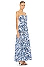 view 2 of 3 Gardenia Maxi Dress in Huahine Royal Blue