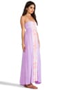 view 2 of 5 Seaside Maxi Dress in Violet & Peach