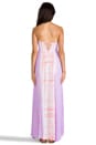 view 3 of 5 Seaside Maxi Dress in Violet & Peach