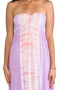 view 4 of 5 Seaside Maxi Dress in Violet & Peach