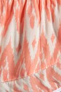 view 7 of 7 Pom Pom Shorts in Coral Ikat