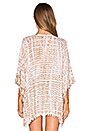 view 3 of 4 Pom Pom Kimono in Tan Tie Dye