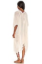 view 3 of 3 Gauze Kimono in White
