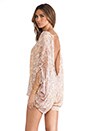 view 1 of 6 Banyan Scoop Back Jumpsuit in Feather Print