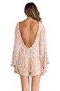 view 4 of 6 Banyan Scoop Back Jumpsuit in Feather Print