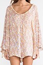 view 5 of 6 Banyan Scoop Back Jumpsuit in Feather Print
