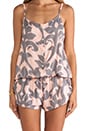 view 5 of 5 Runaway Romper in Pink Grey Native