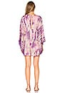 view 3 of 3 Cairo Romper in Beige Purple & Violet Sabia