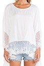 view 4 of 4 Lacey Top in White