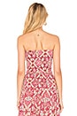 view 3 of 4 Hollie Bandeau in Ikat Border Mauve