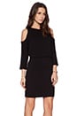 view 2 of 4 Savanna Cut Out Shoulder Dress in Black