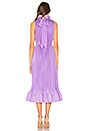 view 3 of 3 Sleeveless Belted Dress in Lavender