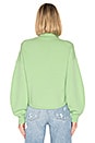 view 4 of 5 Tie Collar Pullover Sweater in Mint Green